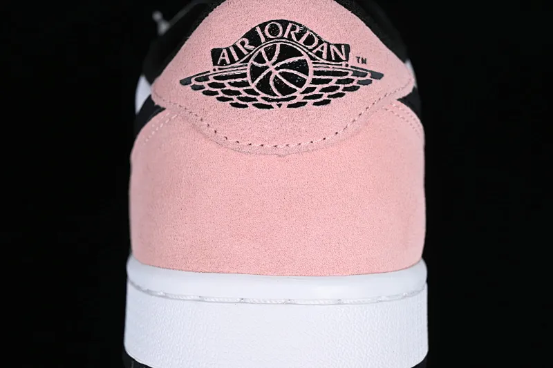 All categories Air Jordan Jordan series basketball shoes Air Jordan 1 Low G version pure original Air Jordan 1 Low OG "Bleached Coral" AJ1 Joe 1 black powder cultural basketball shoes CZ0790-061